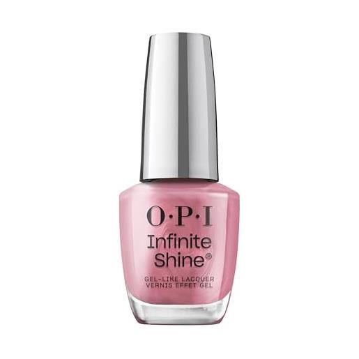 OPI infinite shine, smalto per unghie a lunga durata, aphrodite's pink nightie, rosa, 15ml