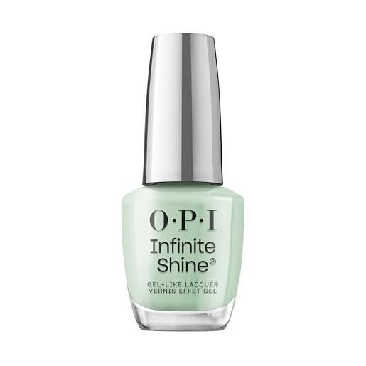 OPI infinite shine, smalto per unghie a lunga durata, in mint condition, verde, 15ml