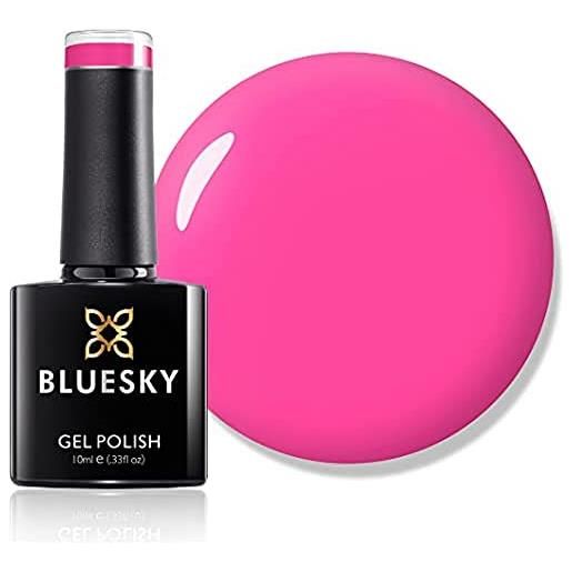 BLUESKY uv del chiodo del gel di led 10ml smalto bluesky neon rosa risolvibile, 1er pack (1 x 10 ml)