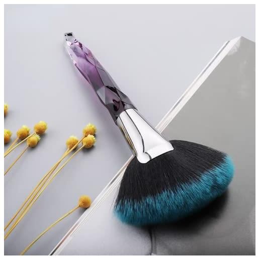 JDKAL set di pennelli da trucco in polvere, per fondotinta, ventaglio, ombretto, sopracciglio, professionale per blush, strumenti (type10)