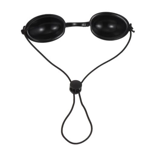 Artibetter 1 pc maschera per gli occhi occhiali protettivi occhiali creativi benda sull'occhio per prendere il sole copertura per prendere il sole gel di silice protezione per gli occhi