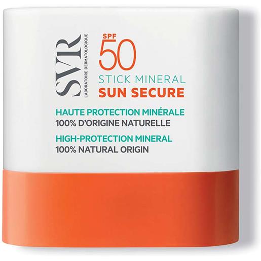 SVR Sole svr sun secure - stick mineral spf50 stick elevata protezione minerale, 10g