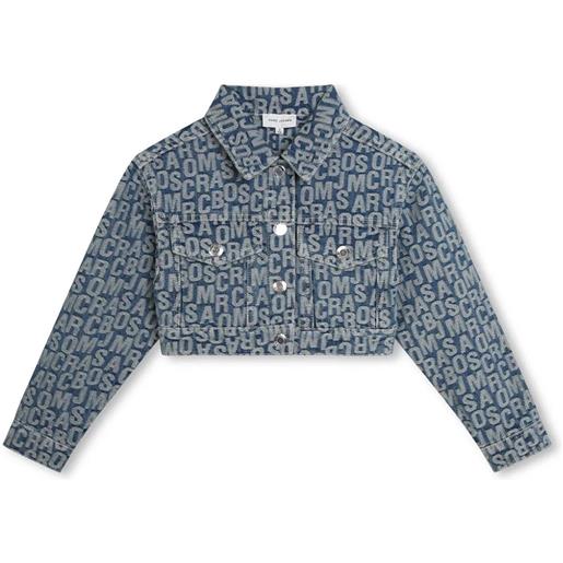 The Marc Jacobs kids giacche denim in cotone blu