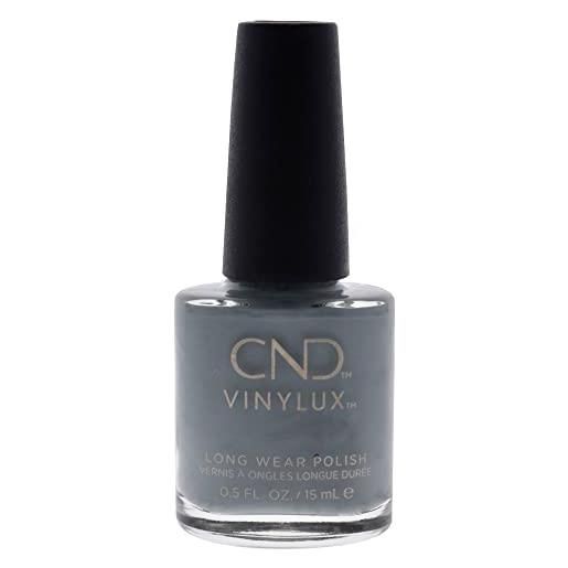 CND vinylux - smalto per unghie a lunga durata, 15 ml, colore: grigio