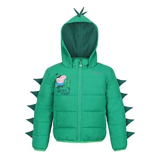 Regatta - giacca imbottita wild & free peppa pig per bambini/ragazze (24-36 mesi) (verde gominola), verde gominola, 2-3 anni