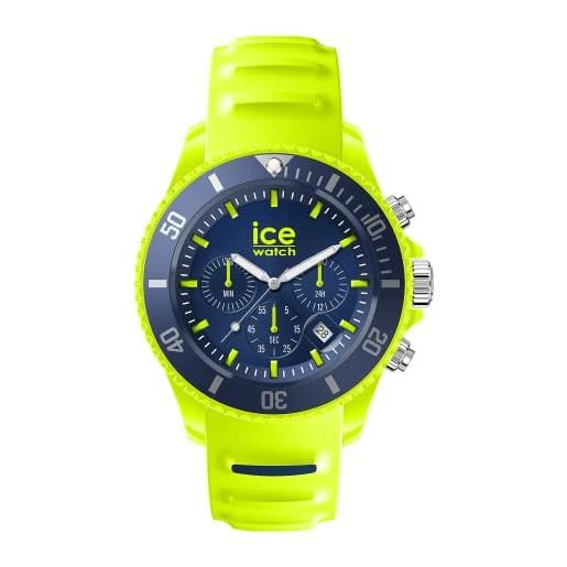 Ice-watch - ice chrono yellow blue - orologio giallo da uomocon cinturino in silicone - chrono - 021594 (medium)