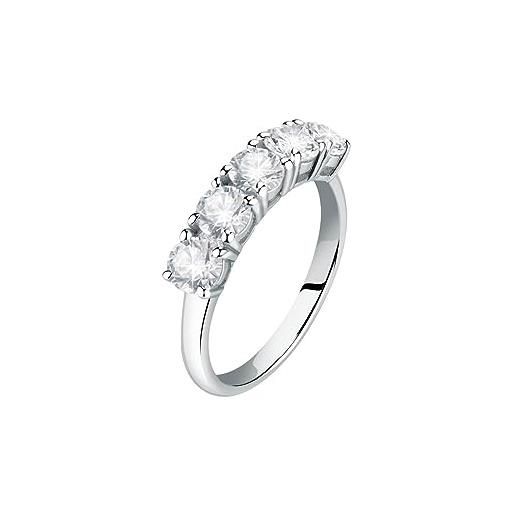 Morellato scintille anello donna in argento 925, zirconi - saqf14