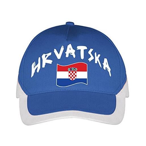 Supportershop croatie berretto calcio, blu, taglia unica produttore: taglia unica