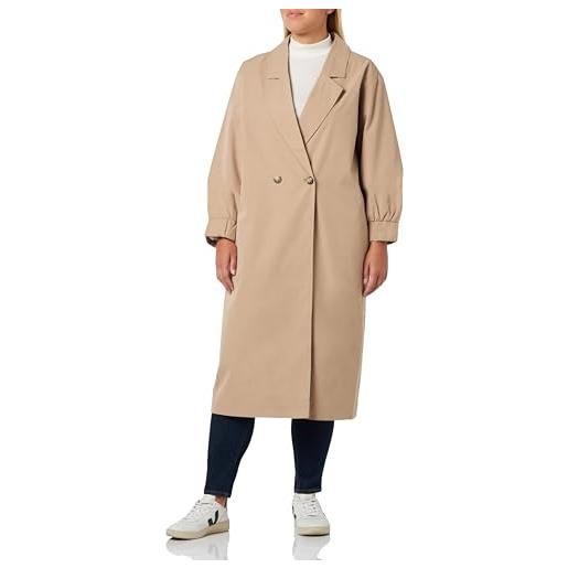 Noisy may nmsoffy ls trench noos curve cappotto, nomad, 46 große größen donna