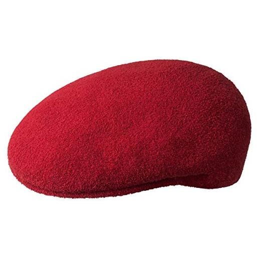 Kangol headwear bermuda 504 cappellopello, rosso (scarlet), medium uomo