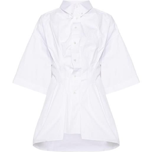 Maison Margiela camicia aderente - bianco