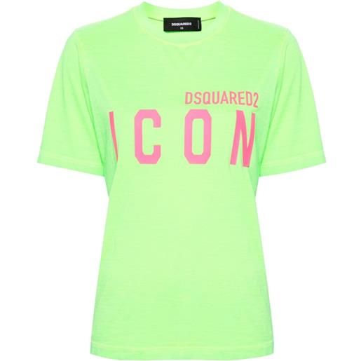 Dsquared2 t-shirt be icon - verde