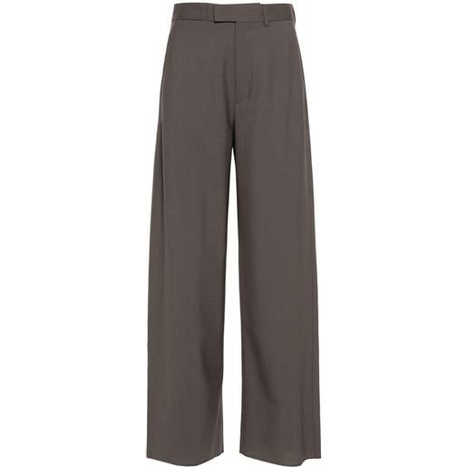 MM6 Maison Margiela pantaloni a portafoglio - grigio