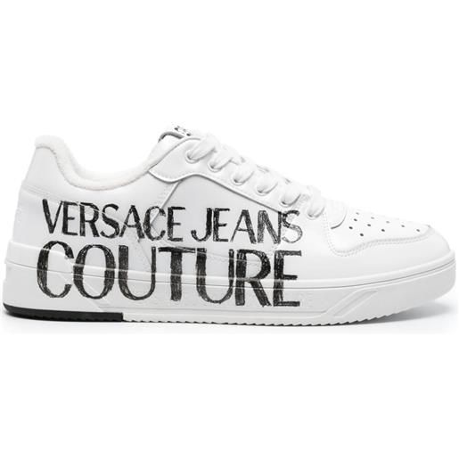 Versace Jeans Couture sneakers starlight con stampa - bianco