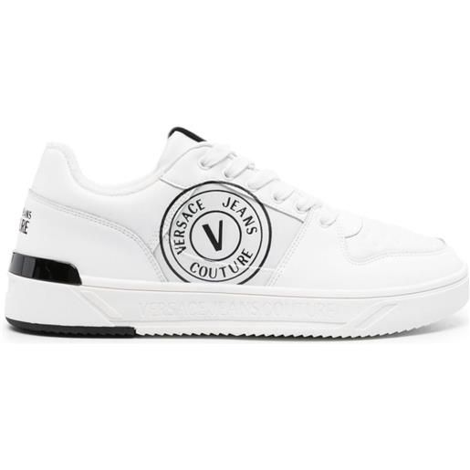 Versace Jeans Couture sneakers starlight con stampa - bianco