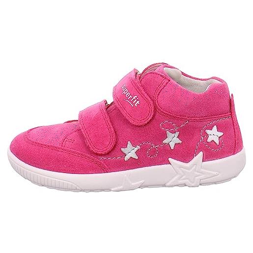 Superfit starlight, prime scarpe da passeggio bambina, beige rosa 4000, 20 eu