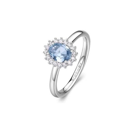 Brosway anello donna in argento, anello donna collezione fancy - fcl74e