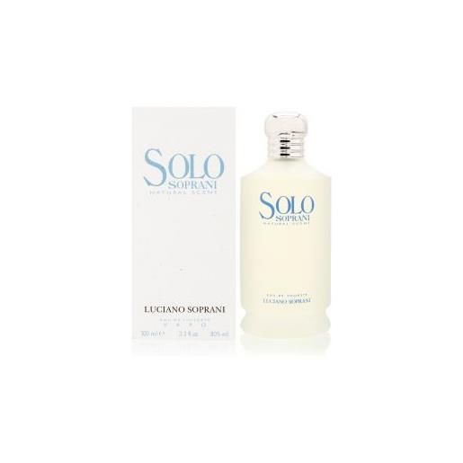 Luciano Soprani solo soprani natural scent (unisex) 100 ml, eau de toilette spray