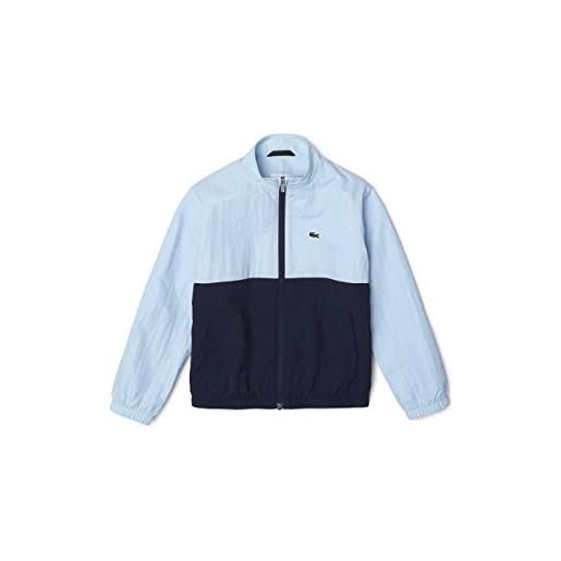 Lacoste-children jacket-bj0808-00, blu chiaro/blu navy, 8 ans