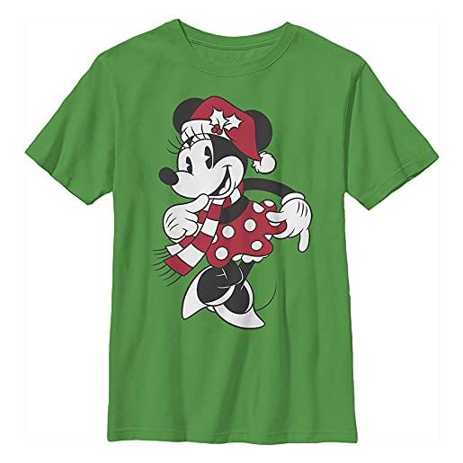 Disney bambino - minnie hat t-shirt cappello, verde kelly, s