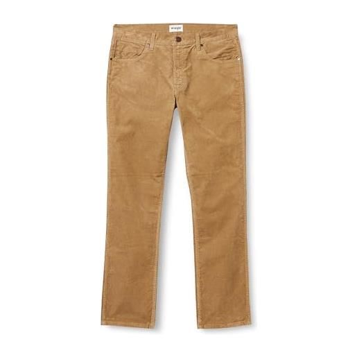 Wrangler greensboro jeans, grigio (lead grey), 40w / 30l uomo