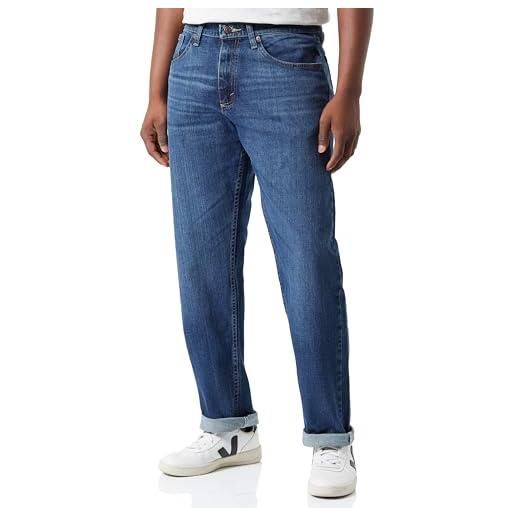Wrangler vestibilità comoda jeans, nero indaco, 36w x 32l uomo
