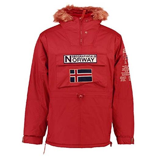 Geographical Norway - parka hombre boomerang rojo m