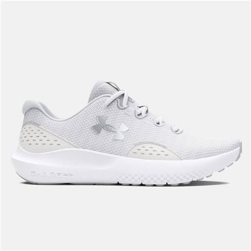 Under armour scarpa running w donna charged surge 4 white
