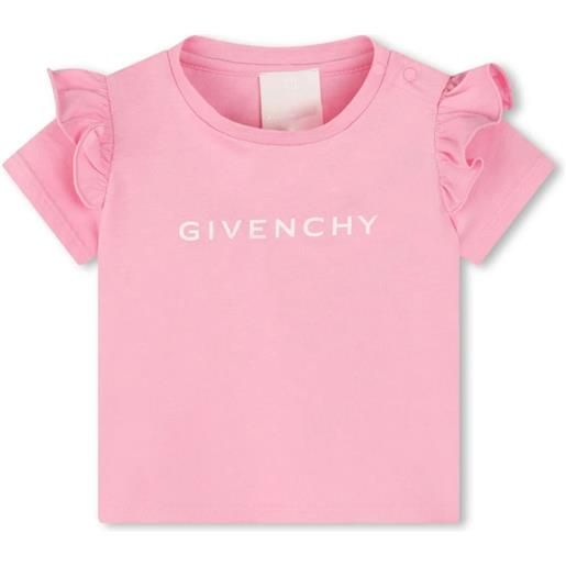 Givenchy Kids t-shirt in cotone rosa