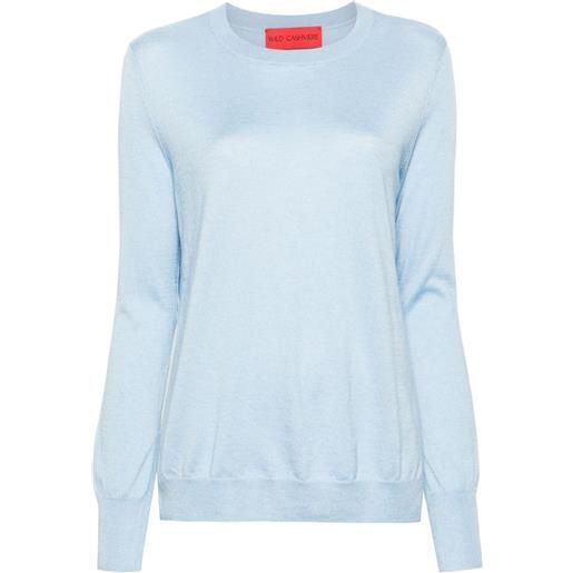 Wild Cashmere maglione girocollo - blu