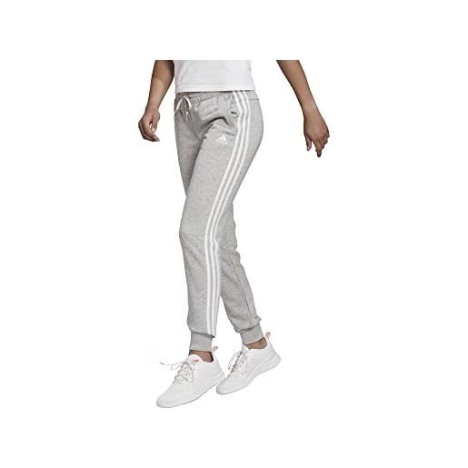 adidas w 3s ft c pt', pantaloni donna, brgrin/bianco, l