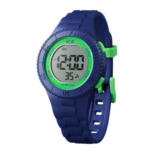 Ice-watch - ice digit dino - orologio blu da bambini con cinturino in plastica - 021006 (extra small)
