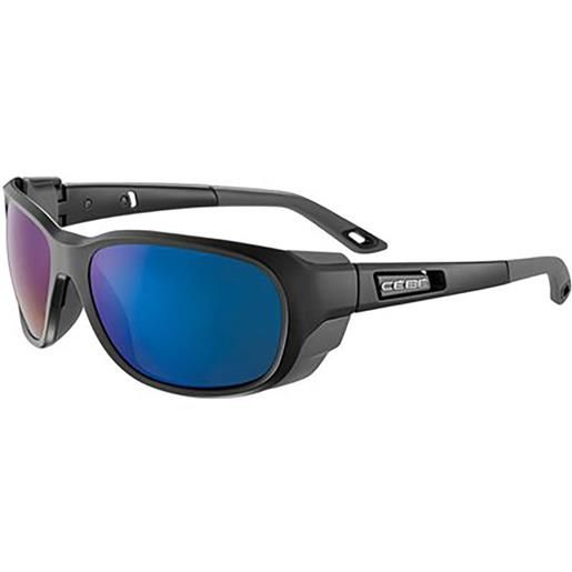 Cebe everest sunglasses nero grey peak blue flash mirror/cat4