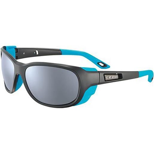 Cebe everest sunglasses blu, grigio grey peak silver flash mirror/cat4
