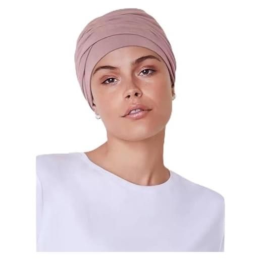 Christine headwear - zoya - viva turban - viva rose, viva rose, taglia unica
