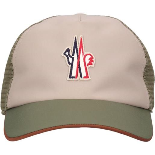 MONCLER GRENOBLE cappello baseball in rete / logo