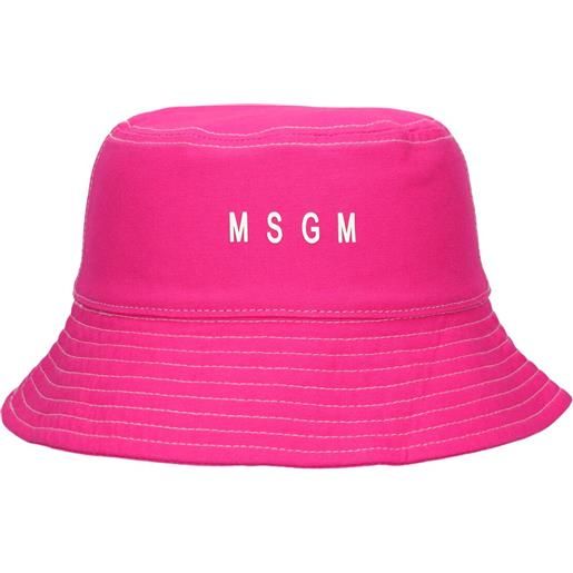 MSGM cappello bucket cloche