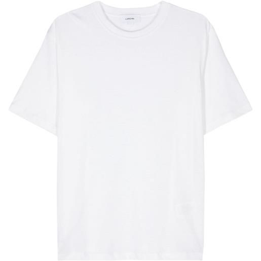 Lardini t-shirt girocollo - bianco