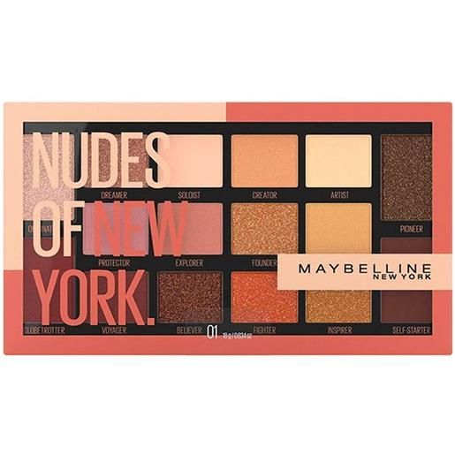 MAYBELLINE nudes of new york - palette ombretti