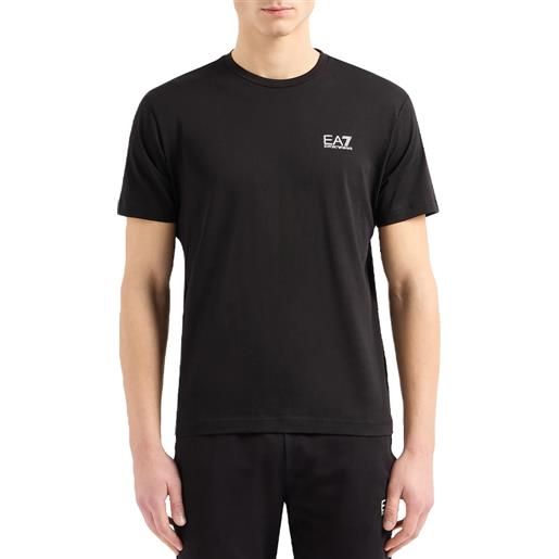 EA7 t-shirt girocollo logo series in cotone