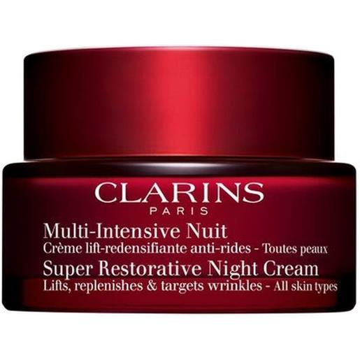 Clarins crème nuit - toutes peaux 50ml tratt. Notte lifting viso , tratt. Viso notte antirughe