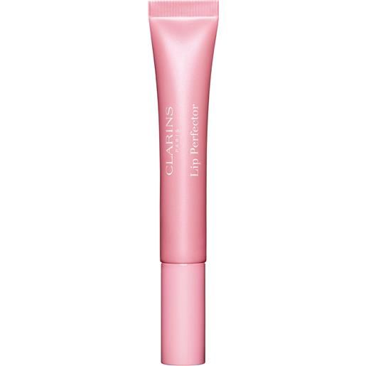 Clarins lip perfector glow 12ml gloss 21 soft pink glow