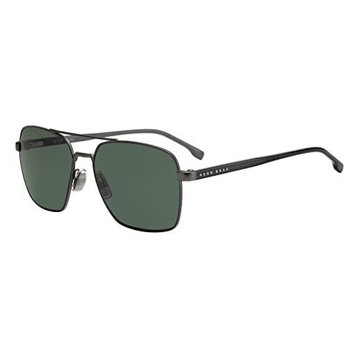 BOSS occhiali da sole hugo 1045/s/it ruthenium/green 58/17/145 uomo