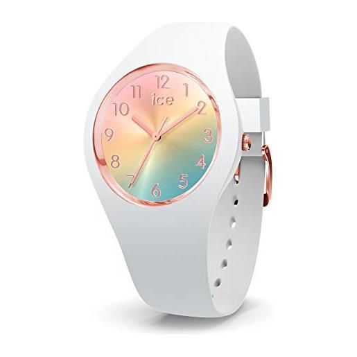 Ice-watch - ice sunset rainbow - orologio bianco da donna con cinturino in silicone - 015743 (small)