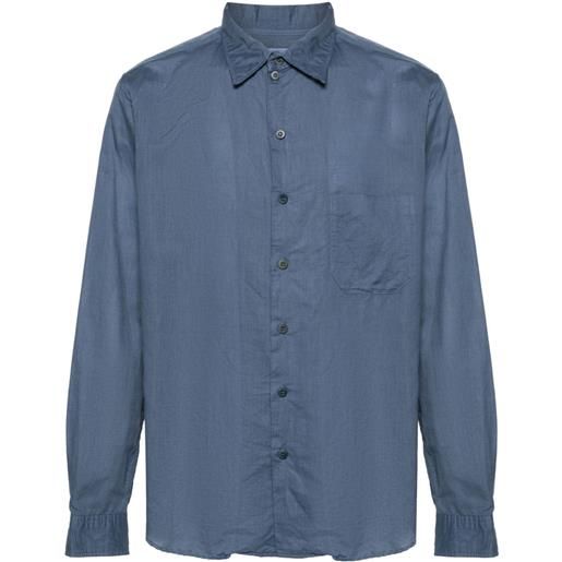 Yohji Yamamoto camicia - blu