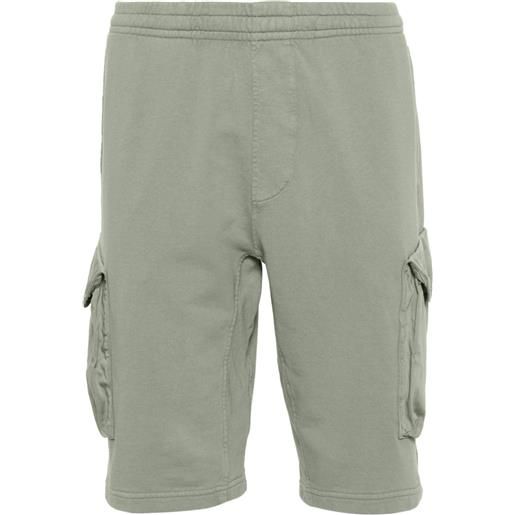 C.P. Company shorts con ricamo - verde