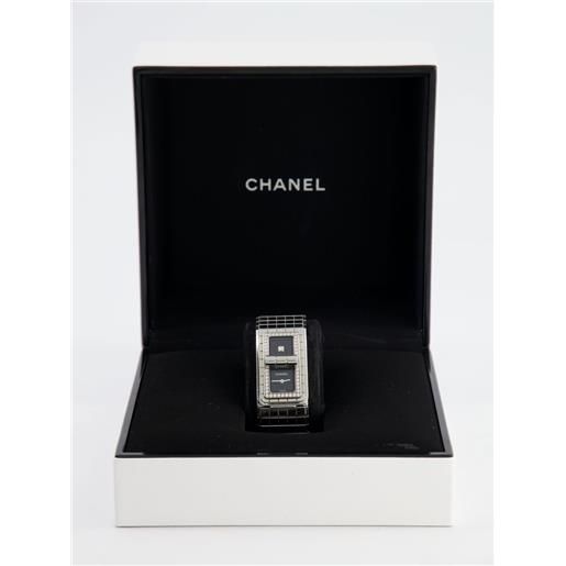CHANEL Pre-Owned - orologio code coco 21.5mm pre-owned - donna - acciaio/diamanti - taglia unica - nero