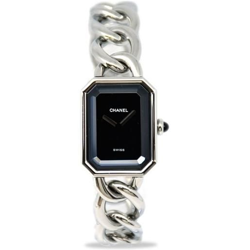 CHANEL Pre-Owned - orologio première 26mm pre-owned 1987 - donna - acciaio inossidabile - taglia unica - nero