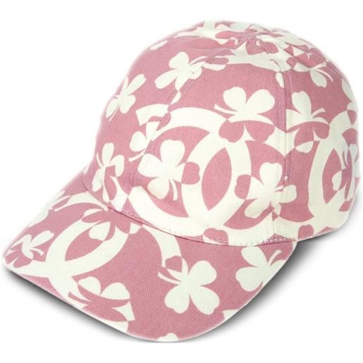 CHANEL Pre-Owned - cappello da baseball cc anni 2000 - donna - cotone - taglia unica - rosa