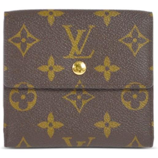Louis Vuitton Pre-Owned - portafoglio elise compatto 2012 - donna - tela/pelle - taglia unica - marrone